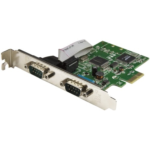 StarTech.com PCI Express Serial Card - 2 port - Dual Channel 16C1050 UART