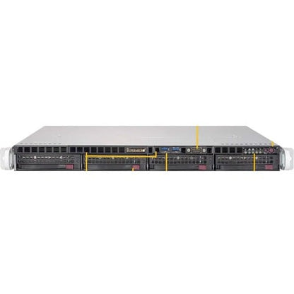 Supermicro SuperServer 5019P-MTR Server Barebone System - 1U Rack-moun