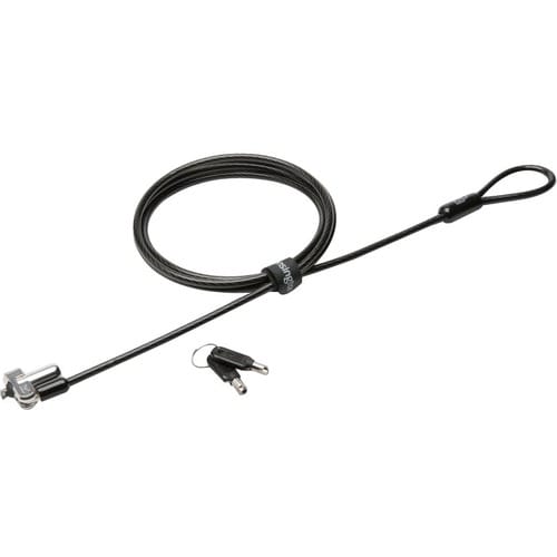 Kensington Cable Lock - 6 ft (1.83 m) Cable - Keyed Lock - Carbon Steel, Plastic