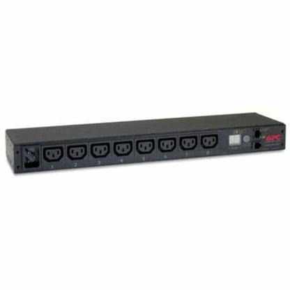 APC by Schneider Electric Rack PDU, Metered, 1U, 16A, 208/230V, (8) C1
