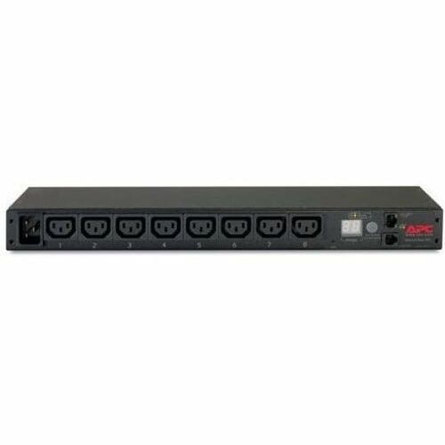 PDU de rack APC by Schneider Electric, con medidor, 1U, 16 A, 208/230 V, (8) C1