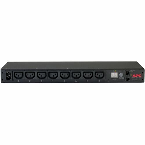 APC by Schneider Electric PDU en rack, avec compteur, 1U, 12 A/208 V, 10 A/230 V, (