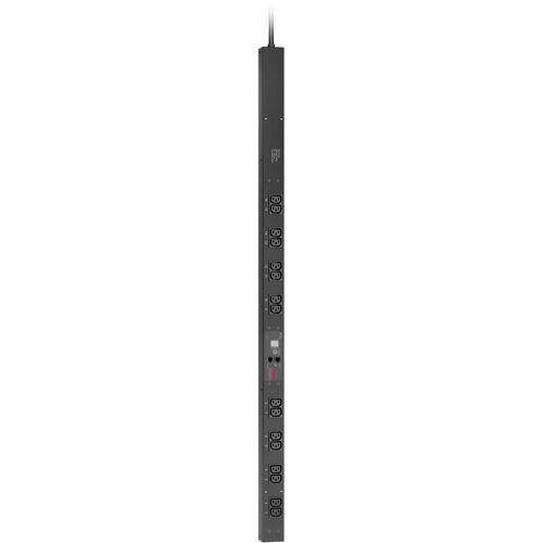 PDU para rack APC by Schneider Electric, con medidor, Zero U, 10 A, 230 V, (16) C