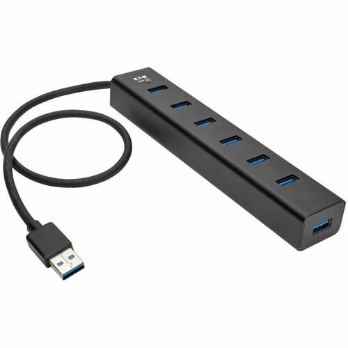 Tripp Lite by Eaton 7-Port Portable USB 3.0 SuperSpeed Mini Hub, Aluminum - USB 3.0