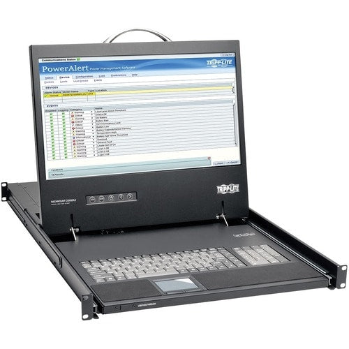 Consola para montaje en rack 1U de Tripp Lite by Eaton - 1 computadora