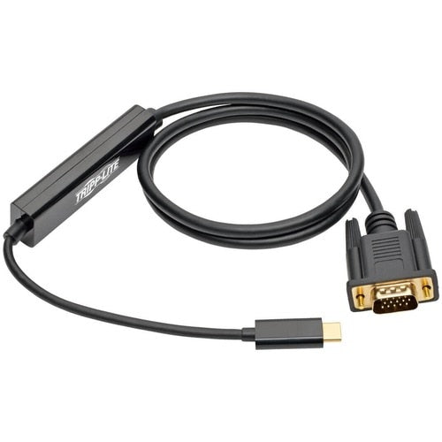 Tripp Lite by Eaton USB C to VGA Adapter Cable (M/M)