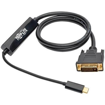 Cable adaptador USB C a DVI de Tripp Lite by Eaton (M/M), 1920 x 1080 (1080p), 3 pies - 3 pies (0.