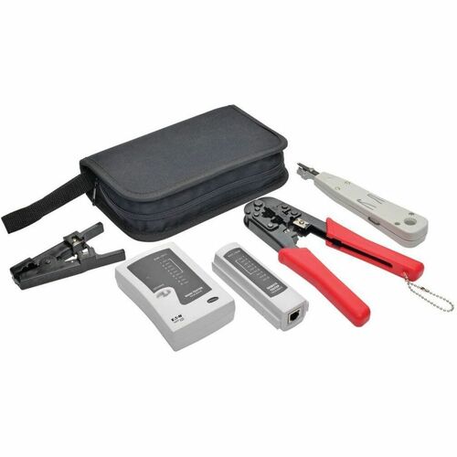 TRENDnet Crimping Tool, Crimp, Cut, And Strip Tool, For Any Ethernet or Telephone Cable, B