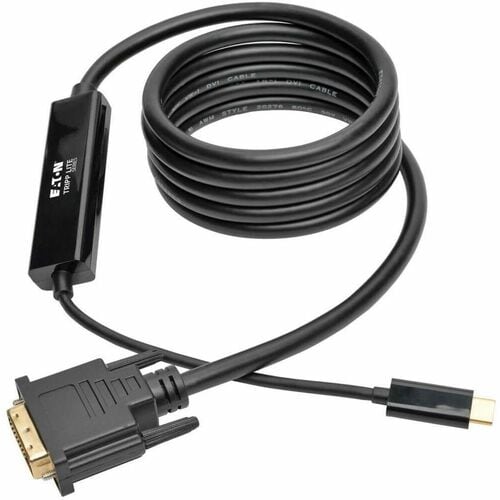 Tripp Lite by Eaton USB C to DVI Adapter Cable (M/M), 1920 x 1080 (1080p), 6 ft - 6 ft (1.