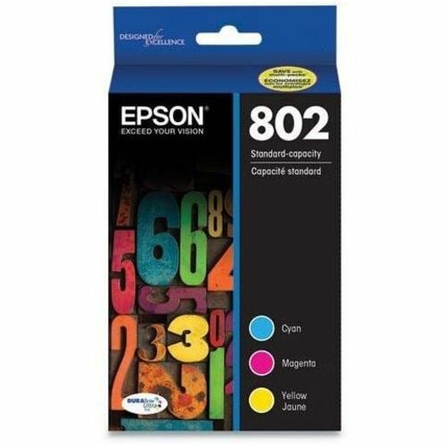 T802 DURABRITE ULTRA COLOR CMY MULTIPK ENCRE STD CAP AVEC SENSORMATIC