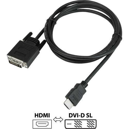 Cable bidireccional HDMI/DVI-D VisionTek de 1,83 m (M/M) - Cable de vídeo DVI-D/HDMI de 1,83 m (6 pies)