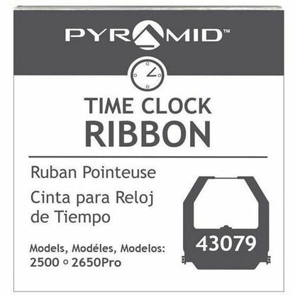 Cartouche de ruban Pyramid - Noir - 1 unité