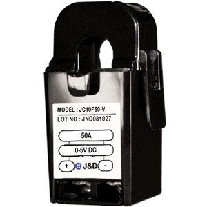 Capteur/transducteur de courant à pince B+B SmartWorx JC10F50-V 50 A à noyau ouvrant