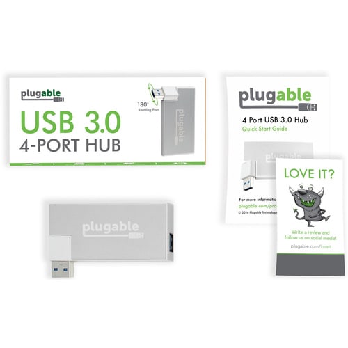TRAVEL USB HUB USB 3.0 4-PORT