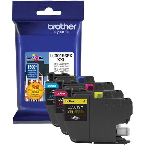 Cartouche d'encre haute capacité (3 pièces) pour imprimantes MFC-J5330DW/J6530DW/J693
