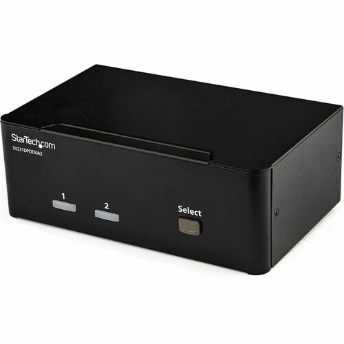 COMMUTATEUR KVM DOUBLE ÉCRAN 4K POUR ORDINATEURS ET MONITEURS DISPLAYPORT