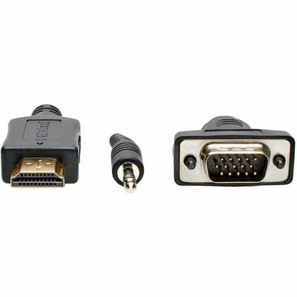 Cable de audio/video HDMI/VGA P566-015-VGA-A de Tripp Lite by Eaton - 4,57 m (15 pies) HDMI/Mini-p