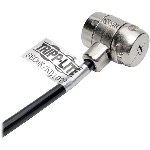 Tripp Lite by Eaton Keyed Laptop Security Lock, 6
