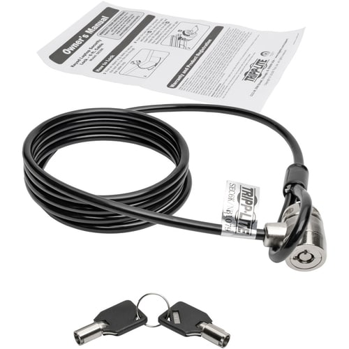 Tripp Lite by Eaton Keyed Laptop Security Lock, 6