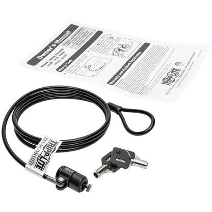 Candado de seguridad con llave para computadora portátil Tripp Lite by Eaton, 4