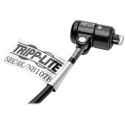 Candado de seguridad con llave para computadora portátil Tripp Lite by Eaton, 4