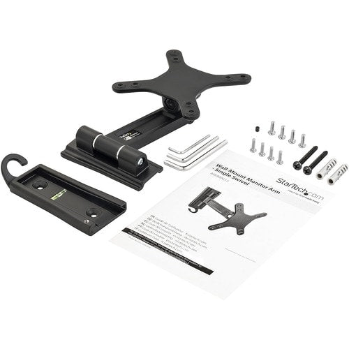Bras de fixation murale pour écran StarTech.com, pivot simple