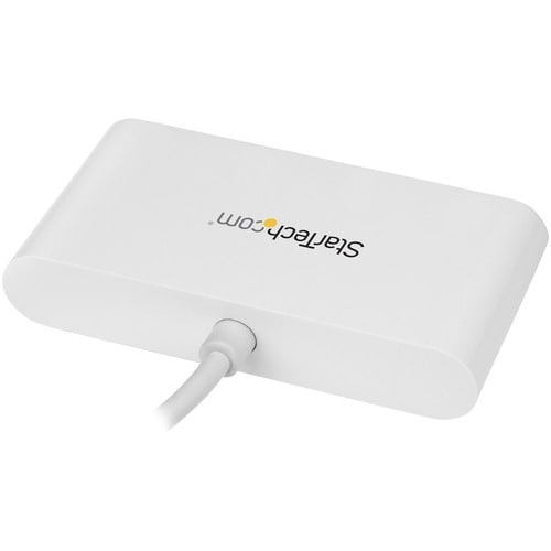 Concentrador USB C de 4 puertos StarTech.com con 4 puertos USB-A (USB 3.0 SuperSpeed ​​de 5 Gbps) - Alimentación por bus USB