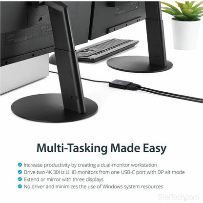 Adaptateur StarTech.com USB-C vers double HDMI