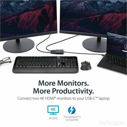 Adaptateur StarTech.com USB-C vers double HDMI
