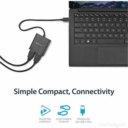 Adaptateur StarTech.com USB-C vers double HDMI