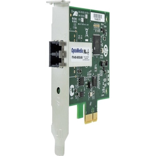 Carte adaptateur fibre optique TAA GIG PCI-EXPRESS avec connecteur WOL LC