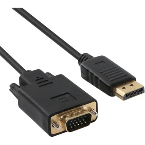 Cable adaptador Axiom Memory Axiom DisplayPort macho a VGA macho de 3 m