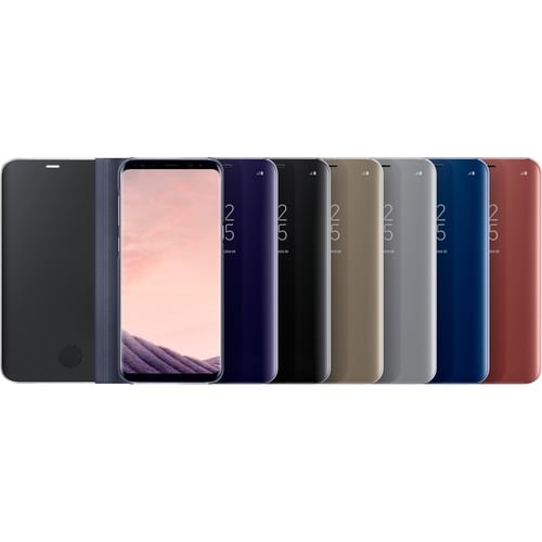 Étui de transport Clear View pour Samsung Galaxy S8