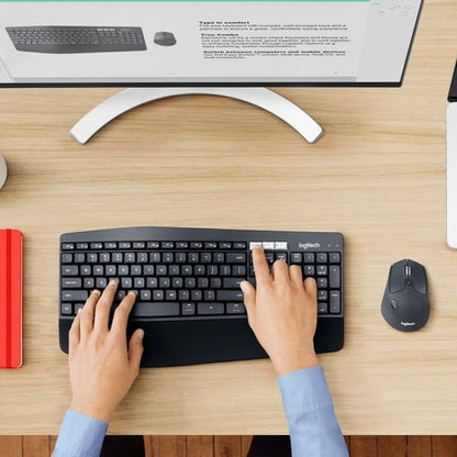 Combo de teclado y ratón inalámbricos de alto rendimiento Logitech® MK850 (diseño francés)