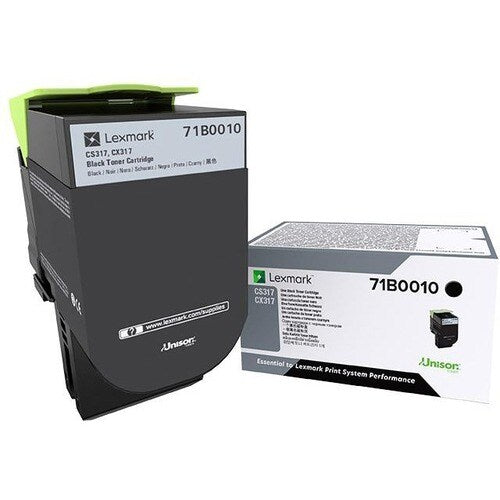 Lexmark Unison Standard Yield Laser Toner Cartridge - Black