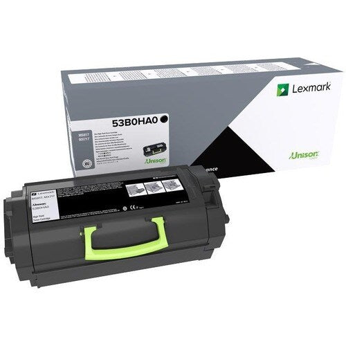 Lexmark High Yield Laser Toner Cartridge - 1 Pack - Laser -