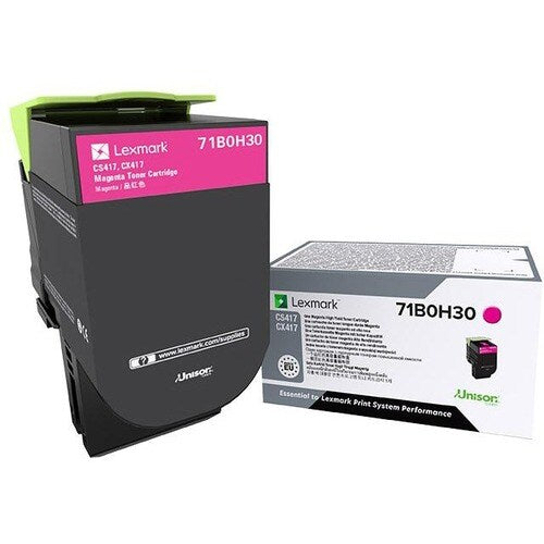 Lexmark Unison High Yield Laser Toner Cartridge - Magenta Pa