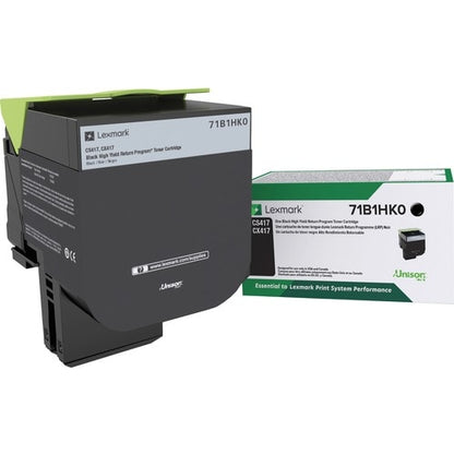 CARTOUCHE DE TONER NOIR À HAUTE CAPACITÉ CS/X417/517, PROGRAMME DE RETOUR