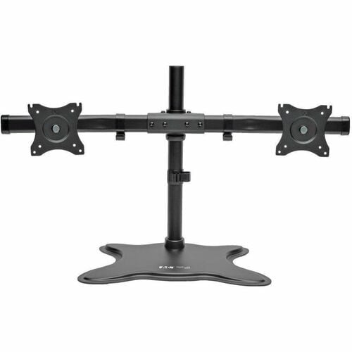 Tripp Lite by Eaton Dual-Monitor Desktop Mount Stand for 13\" to 27\" Flat-Screen Displays