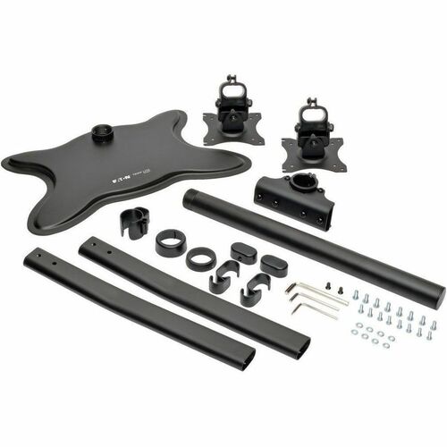 Tripp Lite by Eaton Dual-Monitor Desktop Mount Stand for 13\" to 27\" Flat-Screen Displays