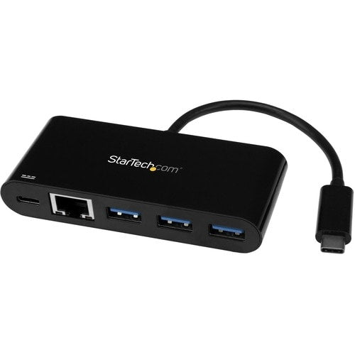 ADAPTADOR USB-C A ETHERNET CON CONCENTRADOR USB 3.0 DE 3 PUERTOS Y SUMINISTRO DE ENERGÍA