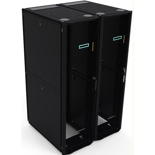 Rack antichoc HPE Enterprise 42U 600 mm x 1 200 mm G2 - Pour serveur et commutateur KVM