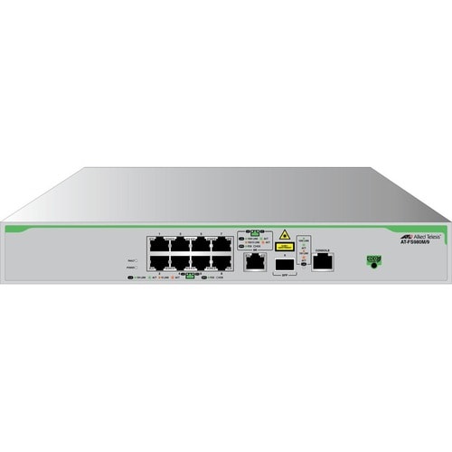 8X10/100T PORTS  1 X GIGABIT SFPCOMBOPORT FIXED AC PWR SUP US
