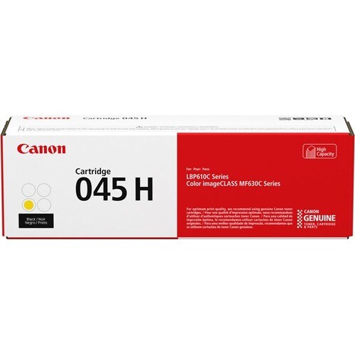 CARTOUCHE CANON 045 H JAUNE PAS DE RETOUR