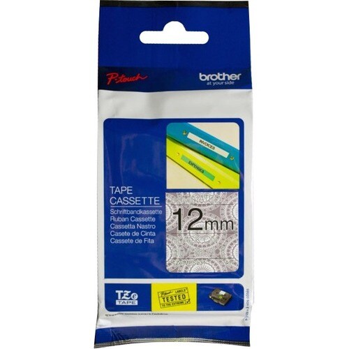 Ruban d'étiquettes Brother TZe - Largeur 15/32" (12 mm) - Thermique directe