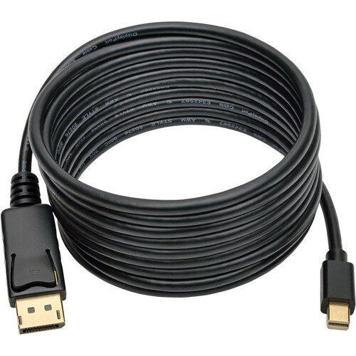 Cable de audio y video DisplayPort/Mini-DisplayPort P583-010-BK de Tripp Lite by Eaton: 10 pies (3.08 m)