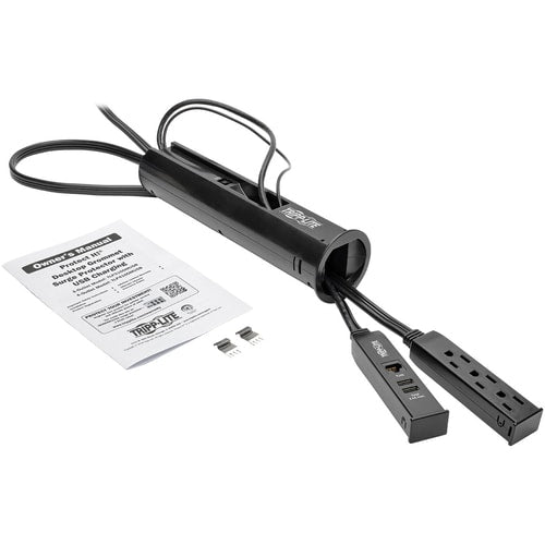 Tripp Lite by Eaton Protect It! TLP310DMUSB 3-Outlet Surge Suppressor/