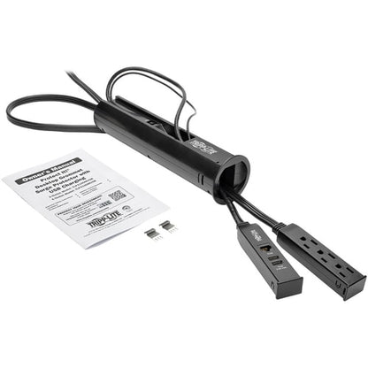 Tripp Lite by Eaton Protect It! TLP310DMUSB 3-Outlet Surge Suppressor/