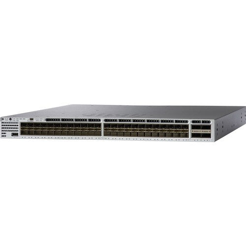 CAT 3850 48 PORT 10G FIBER SWITCH IP SERVICES REMANUFACTURE