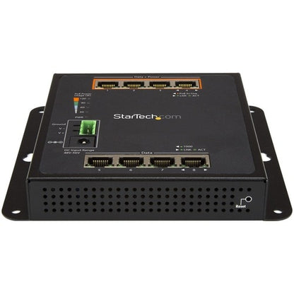 Switch de 8 puertos 4x PoE + GBE Switch gestionado L2 Montaje en pared